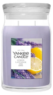 Produktbild von Yankee Candle 1629970E, Zylinder, Violett, Lavendel, Zitrone, Orange, 90 h, 1 Stück(e)