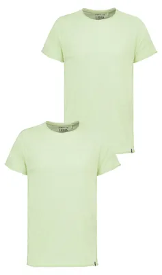 Produktbild von Urban Surface T-Shirt 2er Set mit Rundhals und Rollkante Größe: M