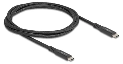 Obrázok produktu pre DeLOCK 80024, 1 m, USB C, USB C, USB 3.2 Gen 2x2, 20 Gbit/s, Čierna