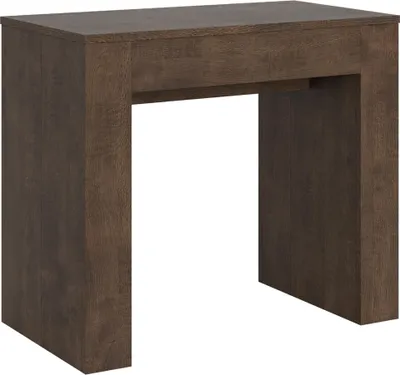 Zdjęcie produktu dla ITAMOBY - Konsola rozkładana 90x49/307 cm Extra Orzech wewnętrzne przedłużenia