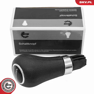 Produktbild von ESEN SKV Schaltknauf Schalthebelknauf Schwarz Kunststoff passend für MERCEDES-BENZ C-Klasse Limousine (W204) C-Klasse T-modell (S204) GLK (X204)