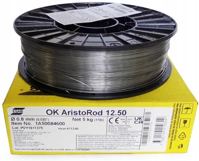 Immagine prodotto di ESAB OK ARISTOROD 12.50 D0.8 5KG - filo di saldatura