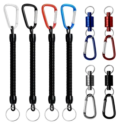 Produktbild von Karabiner-Set mit Magnetclips, 8 Stück
