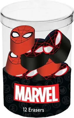 Produktbild von Spider-Man Radierer 12-er Pack