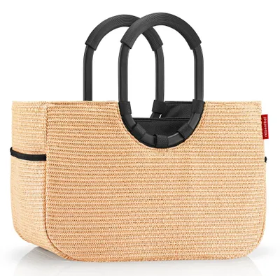 Zdjęcie produktu dla Reisenthel Loopshopper L, Koszyk na zakupy, Czarny, Brązowy, Poliester, Monochromatyczny, 15 l, 460 mm