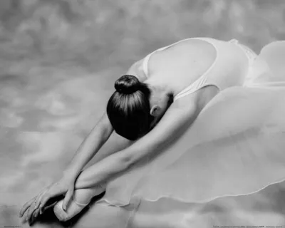 Produktbild von Ballett Kunstdruck Bild - Primaballerina Assoluta (40 x 50 cm)