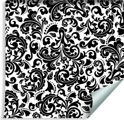 Obrázok produktu pre 10m VLIES WALLPAPER rolka vzor ornamenty čierna biela motívy XXL