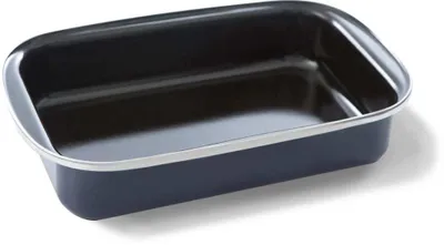 Produktbild von BK Fortalit Backform (30 cm) - Emaille-Stahl Ofenform für Backofen und Grill