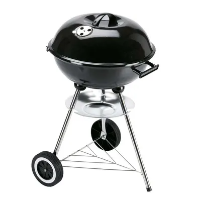 Produktbild von GRILLCHEF Holzkohle-Kugelgrill - 72,5cm - schwarz
