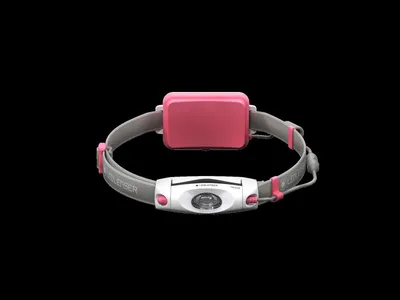 Zdjęcie produktu dla Ledlenser NEO6R, Latarka czołowa, Szary, Różowy, Biały, Poliwęglan (PC), Przyciski, 1 m, 1 m