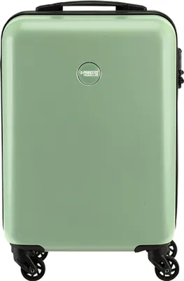 Produktbild von Princess Traveller PT-01 – Handgepäckkoffer – Pure Sage – 55 x 35 x 20 cm – 35 l Reisekoffer