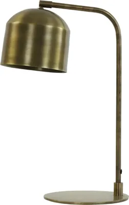 Zdjęcie produktu dla Light & Living - lampa stołowa - Aleso - brąz - metal - lampa biurkowa - E27 - 1870418