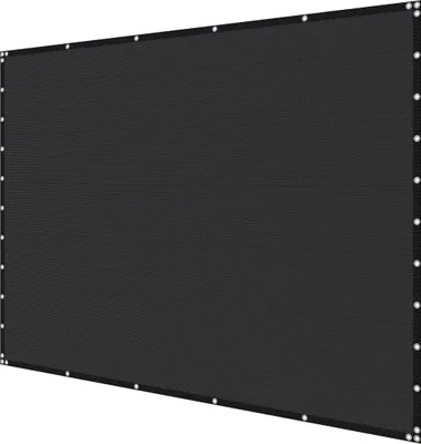 Obrázok produktu pre 90 % slnečná clona na ochranu súkromia 10 x 10 ft pre terasu a záhradu (čierna)