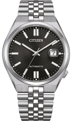 Produktbild von CITIZEN Herren Armbanduhr NK0020-55E, Quarz, Saphirglas, Datum, 5 ATM wasserdicht