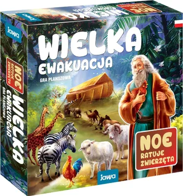 Obrázek produktu pro Velká evakuace. Noe zachraňuje zvířata