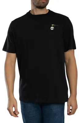 Produktbild von Timberland T-Shirt mit Slogan-Rückengrafik, Schwarz M
