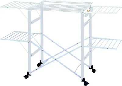 Produktbild von Foppapedretti Gulliver, Wäscheständer, Aluminium, Nylon, Kunststoff, Aluminium, Schwarz, Weiß, 27 m, CE,(C004369), IMQ, CSI, WEEE, 1740 mm