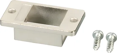 Image de EFB Keystone Einbaurahmen 1-Port,Zinkdruckguss,metallfarben