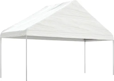 Obrázek produktu pro vidaXL Pavilon se střechou Bílý 15,61x5,88x3,75 m Polyethylen