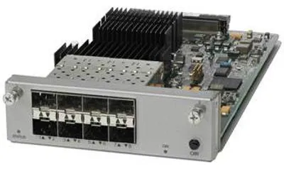 Zdjęcie produktu dla Cisco C4KX-NM-8SFP+=, 10000 Mbit/s, SFP, SFP+, WS-C4500X-32SFP+ WS-C4500X-16SFP+ WS-C4500X-F-32SFP+ WS-C4500X-F-16SFP+