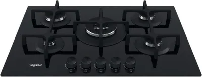 Immagine prodotto di Whirlpool GOA 7523/NB1 Piano Cottura da Incasso 73 Cm Gas 5 Fornelli Nero