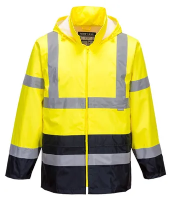 Immagine prodotto di Portwest H443 Giacca antipioggia classica a contrasto giallo/marino taglia XL