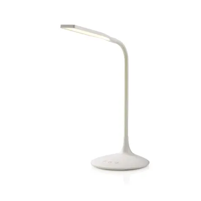 Obrázek produktu pro Stolní LED lampa | Stmívatelné | 250 lm | Nabíjecí | Dotyková funkce | Bílý