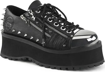 Produktbild von GRAVEDIGGER-04 Uni Halbschuh von DemoniaCult, Schwarz EU 41, US 9
