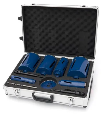 Produktbild von HBM Diamantkernbohrer-Set, 12-teilig