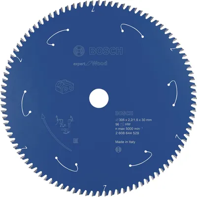 Image de Lame BOSCH 2608644529\\tBois Ø 305 mm 96 dents pour Scie circulaire