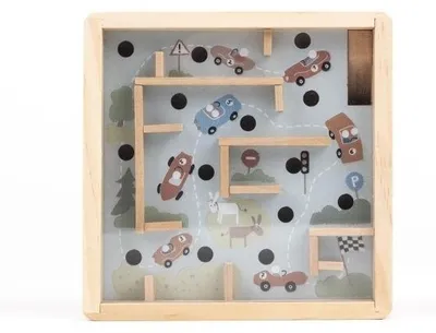 Immagine prodotto di Labirinto in legno con pallina, Egmont Toys