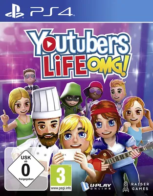 Produktbild von Sony Interactive Entertainment YouTubers Life OMG, PS4, PlayStation 4, E10+ (Jeder über 10 Jahre)
