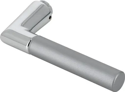 Productafbeelding van Trdrckerlochteil Lecce 1405, aluminium, F49/F9-2, staalgrijs, mat, vierkant 8 mm, DIN links/rechts