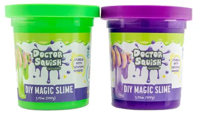Image de BOTI Slime Doctor Squish couleurs assorties, 2 couleurs 100,0 g chacune
