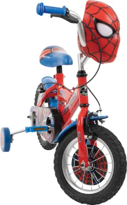 Produktbild von 12-Zoll Marvel Spider-Man Fahrrad für Kinder, von Huffy, 3-5 Jahre, Rot