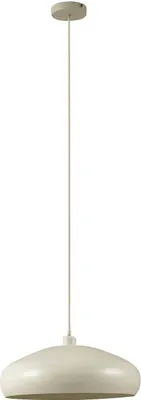 Produktbild von Lindby Hängeleuchte Elover, beige, Ø 45 cm, Eisen