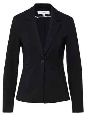 Produktbild von comma Blazer, tailliert, weicher, elastischer Jersey, Reverskragen, Reißverschlusstaschen