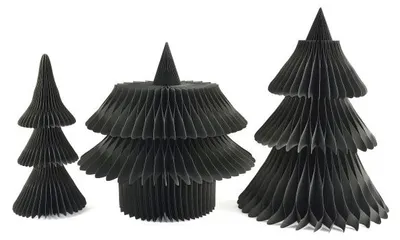 Only Natural – Wabenpapier-Weihnachtsbaum – Grün – 270 cm – Ansicht 2