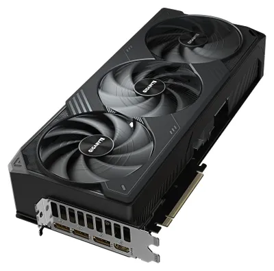 Zdjęcie produktu dla GIGABYTE GeForce RTX 5090 WINDFORCE OC 32G, GeForce RTX 5090, 32 GB, GDDR7, 512 bit, 7680 x 4320 px, PCI Express x16 5.0