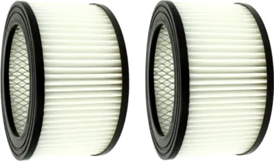 Produktbild von 2x Trade-Shop HEPA-Filter / Lamellenfilter / Rundfilter für TecTake GeKo Bituxx Camry Kaminer Sellnet Aschesauger Kaminsauger