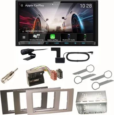 Produktbild von Kenwood DMX8021DABS Android Auto Einbauset für Ford Focus C-Max Fiesta Transit