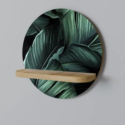 Obrázek produktu pro Kulatá police LEAFY ELEGANCE