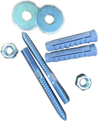 Image de Kit de montage pour chauffe-eau - Argent - Pour 30L à 150L