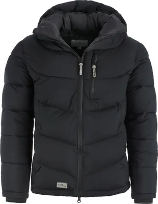 Produktbild von Blue Wave Herren Steppjacke Jesper - Jacke gesteppt mit abhnehmbarer Kapuze in Schwarz Größe 6XL