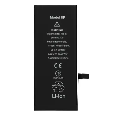 Produktbild von Akku für iPhone 8 PLUS – Ersatzakku 2691 mAh Lithium-Ionen Phonillico®