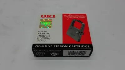 Produktbild von OKI 09002303, ML182, ML183, ML192, ML193, ML280 (elite), ML320/ML321 (elite), ML3320/ML3321, Schwarz, 9-polig, 3000000 Zeichen, Schwarz, OKI