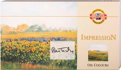 Immagine prodotto di Set di colori ad olio Koh-i-noor IMPRESION 10 colori