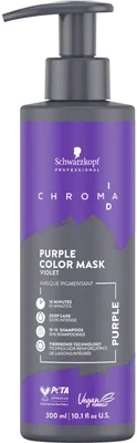 Produktbild von Schwarzkopf Chroma ID, 300 ml, Frauen, Violett, Hair Color/Toner, direct dyes:Aqua (Water, Eau), Cetearyl Alcohol, Isopropyl Myristate,..., 1 Stück(e)