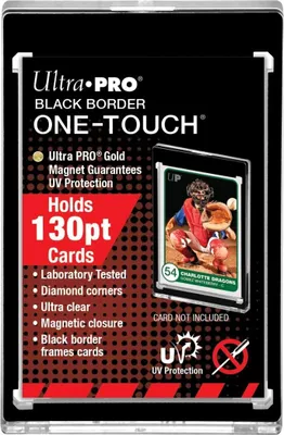 Produktbild von Ultra Pro - 130PT Black Border UV One-Touch Magnethalterung