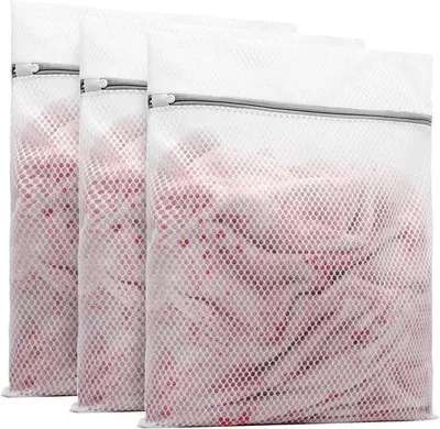 Image de Trois brosses de lavage en laine écologiques pour textiles délicats, 40 x 50 cm, lot de 3